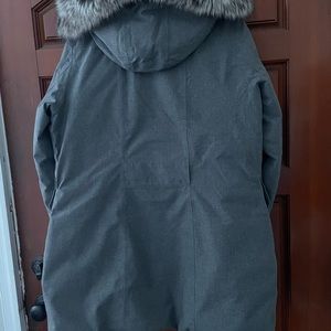 Woman’s large North-Face parka